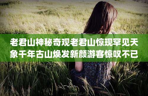 老君山神秘奇观老君山惊现罕见天象千年古山焕发新颜游客惊叹不已
