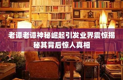 老谭老谭神秘崛起引发业界震惊揭秘其背后惊人真相