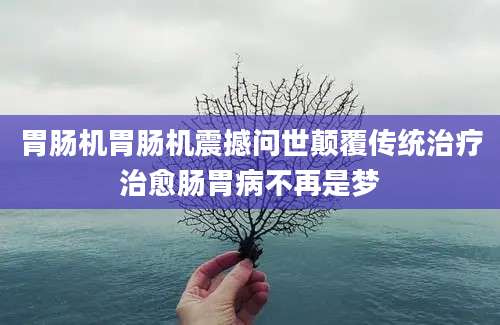 胃肠机胃肠机震撼问世颠覆传统治疗治愈肠胃病不再是梦